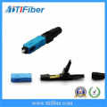 SC/UPC quick splice optical fiber connector